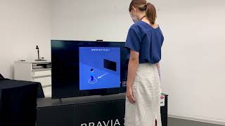 「BRAVIA CAM」の近すぎアラート