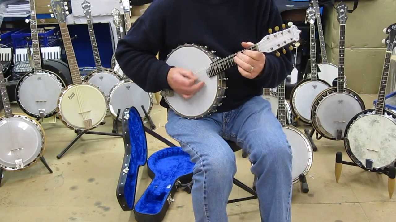 John Grey Banjo Mandolin with extended Finger board and Mick Mullan ...