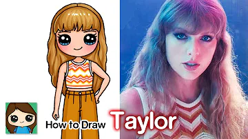 How to Draw Taylor Swift | Midnights Lavender Haze