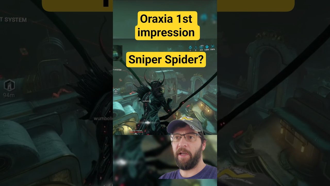 Oraxia first impressions. Sniper Spider. 