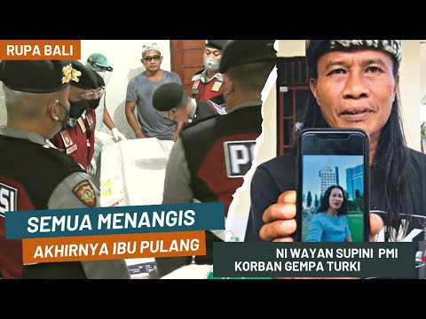 PMI Korban Gempa Turki Ni Wayan Supini Akhirnya Pulang ke Klungkung