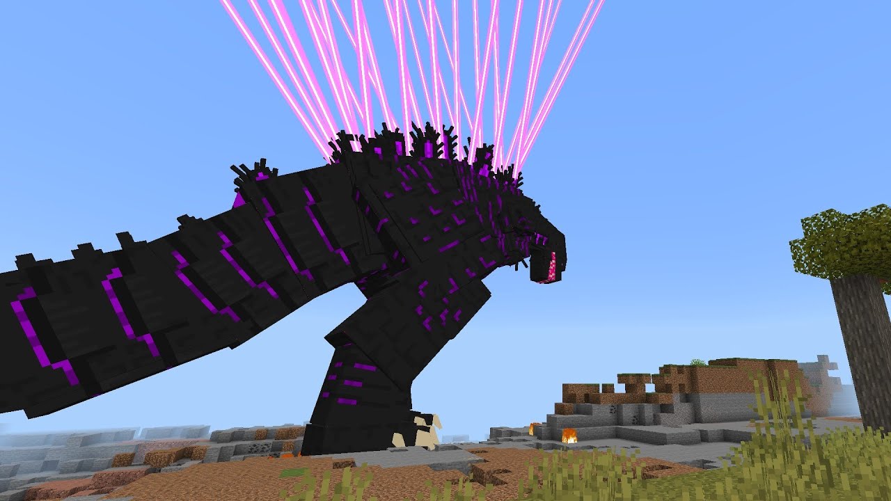 เเอดออน ชิน ก็อดซิลล่า | Minecraft Addon Shin Godzilla