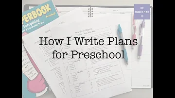 How do you prepare a kindergarten lesson plan?