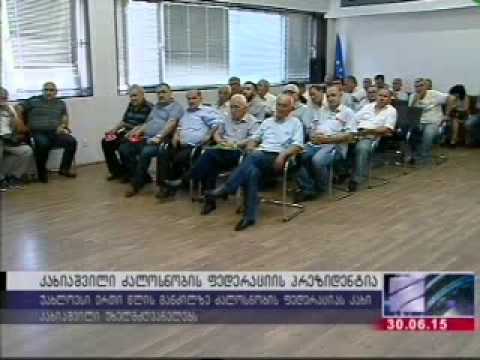 კახი კახიაშვილი ძალოსნობის ფედერაციის პრეზიდენტად აირჩიეს