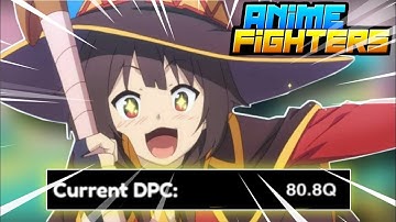 DPC UPGRADE++ 80Q DPC without dmg event?! (Anime Fighters Simulator)