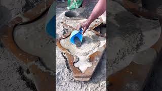 This Cement Design is So setisfying #diycrafts #cementart #cementcraft#moulddesign
