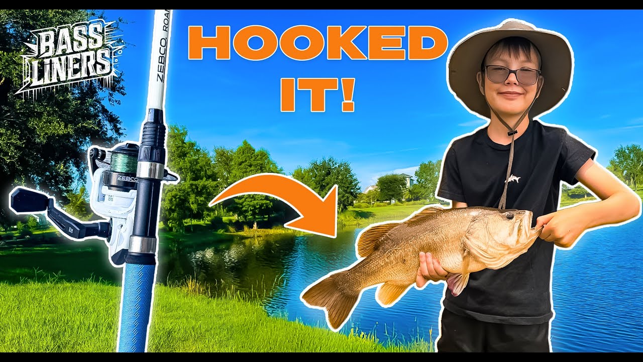 Neighborhood Pond Bass & Bluegill Fishing | Bass Liners Ep. 1