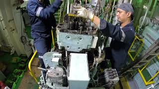 Overhauling of Ship's Generator Engine (Day 1)