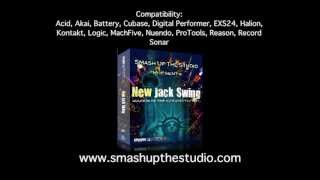 Video thumbnail of "New Jack Swing - sample & midi loops"