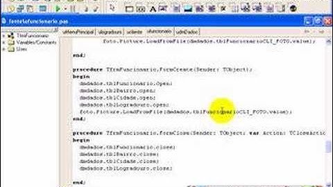 aula67delphiFuncionarioChamareCompilarMuitosErros