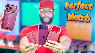 iPhone 18 Pro Max: Best PERFECT Match Accessories for Burgundy.