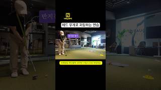 퍼팅은 헤드 무게로 #나이스아이 #코어펏 #더레이디어스 #퍼팅머신