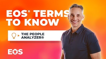EOS® Terms to Know: The People Analyzer®