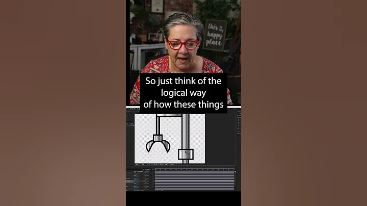 Parenting in After Effects #AfterEffects #MotionGraphics #AnimationTutorial