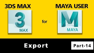3DS Max For Maya User : Export and Game exporter | Tamil Tutorial | Part14