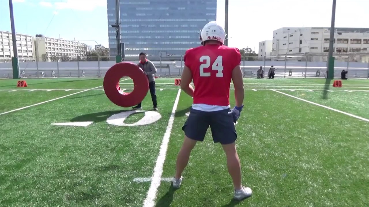 【 ダミータックル③ 】 2020アメフト日本代表 練習公開