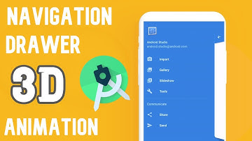 Advance 3D Navigation Drawer in Android | Android Studio Tutorial | JAVA | Best UI UX practice