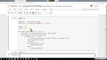 DL with Python 37. Deep Learning for Text and Sequences-4: 處理文本數據-4 (recorded on 20190314)