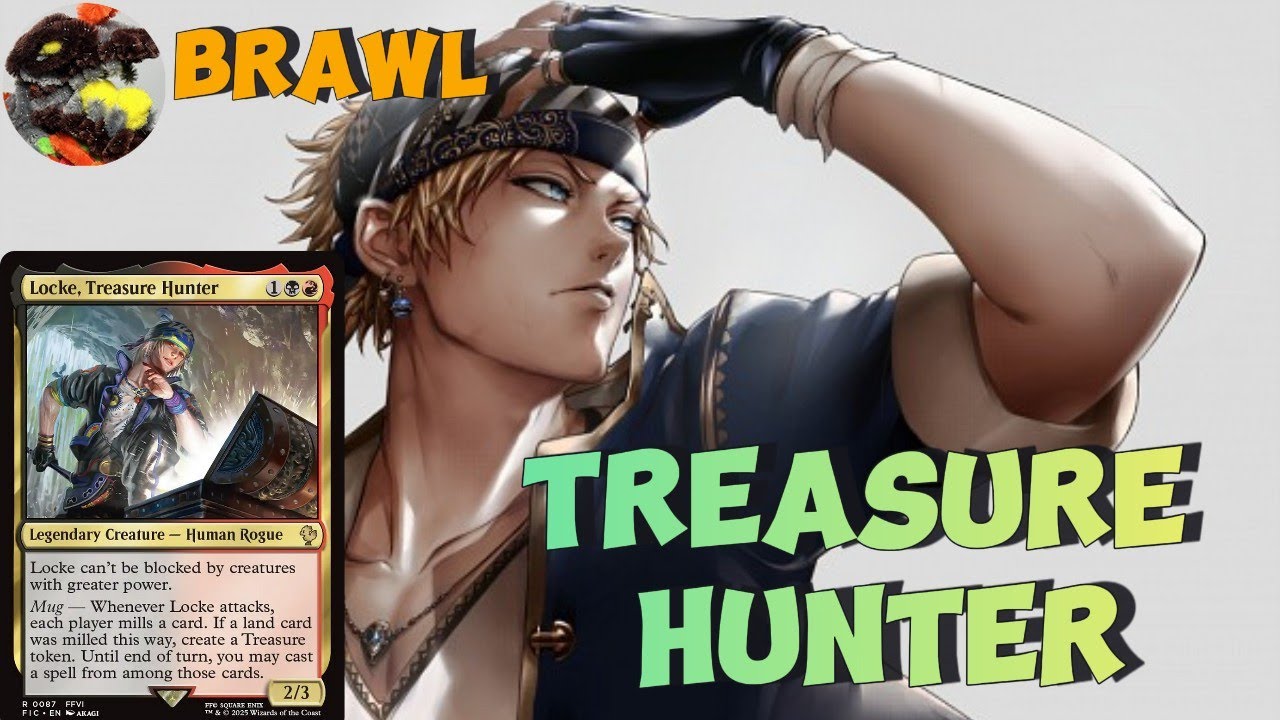 locke mtg card Locke, Treasure Hunter [177] [Extended Art] [FINAL FANTASY: Commander] [Foil]  Face to Face Games Whenever Locke Cole deals combat damage to a player Card Kingdom