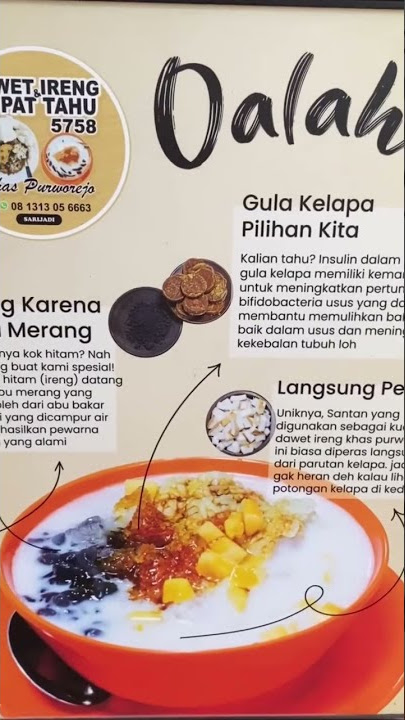 Nemu Dawet ireng khas Purworejo