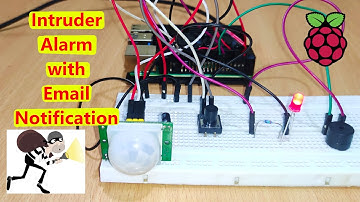 Intruder Alarm with Email Notification | Home Security Project