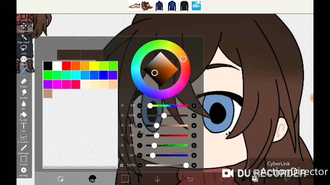 A Little Bit Of Irish | Gacha Life Speedpaint | Gift for A Friend - YouTube