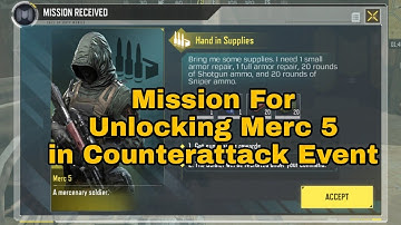How to Unlock Merc 5 Operator for Counter Attack Event in COD Mobile | Wisdom Frost