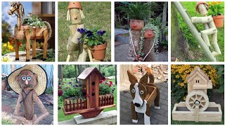 Top 5o Elegant and beautifully woodworking projects and garden decor ideas and skills