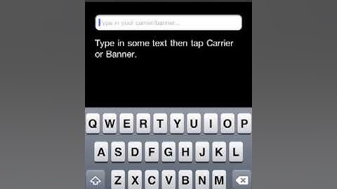 How to get signal bars on iPod , iPad and custom carriers o