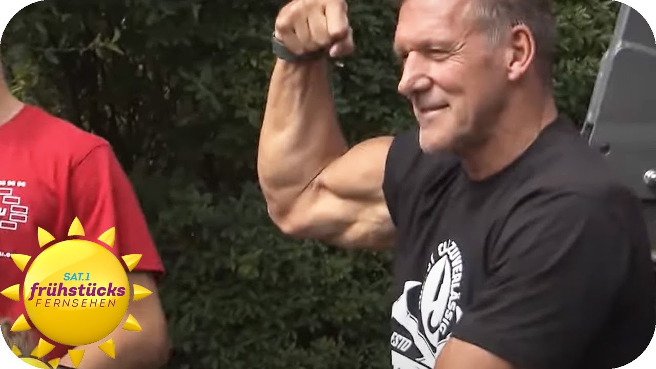 Ralf Möller kämpft fürs deutsche Handwerk | SAT.1 Frühstücksfernsehen