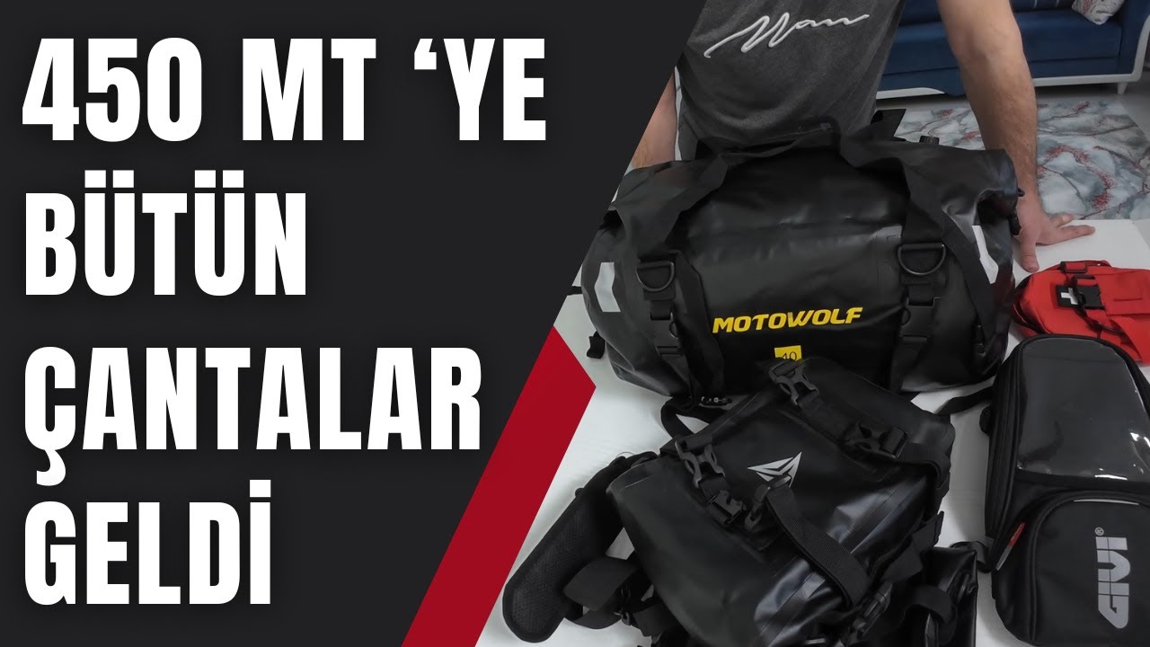 CFMOTO 450 MT İÇİN TÜM ÇANTALAR GELDİ | BÜYÜK PAKET AÇILIŞI