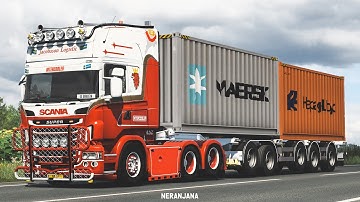 Scania Straight Pipe Brutal Open Pipe V8 Sound | ETS2 Mods v1.39 & 1.40