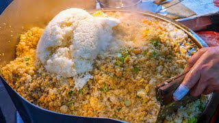 Удивительно ! Гигантский Жареный Рис, Омлет С Устрицами, Суп Из Моллюсков - Тайваньская Уличная Еда