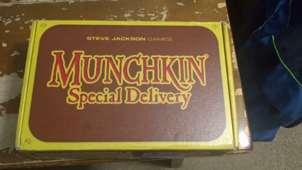 Unboxing Kickstarter Munchkin Special Delivery