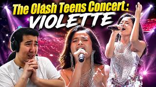 The Clash Teens Concert : Violette | REACTION