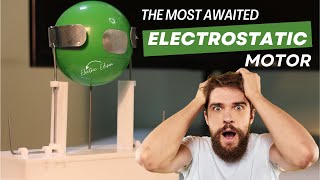 How to make an Electrostatic Motor at Home ? | DIY Rotary Electrostatic Motor Kit 🔥🔥🔥 screenshot 5