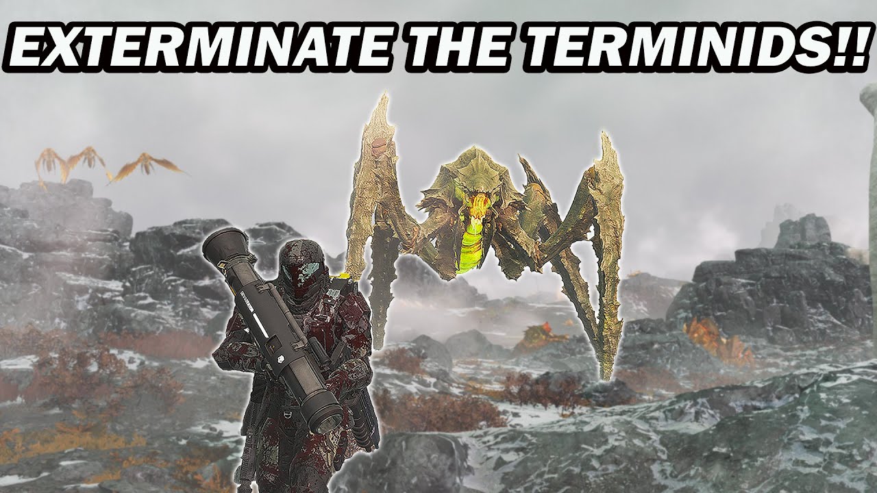 |HELLDIVERS 2| WE MUST EXTERMINATE THE TERMINID SCUM!!! - YouTube