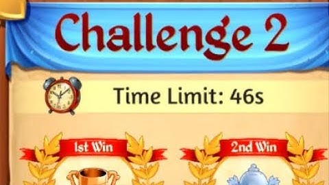 Merge Dragons - Updated Challenge 2 Final Win 46s 공략 챌린지