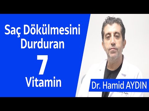 Video: Saç Dökülmesi Için Hangi Vitaminler Içilir?