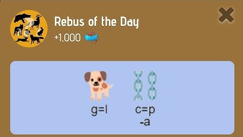 Rebus Of The Day Zoo 31 January | Zoo Rebus Of The Day | Riddle Of The Day Zoo 31 January