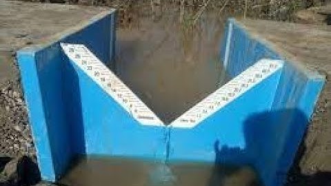 Discharge over Triangular Notch or Weir | Derivation