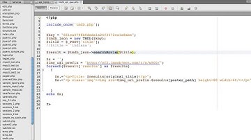 vt4000 php tmdb api 2