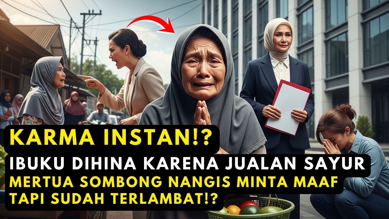 IBU JUAL SAYUR Dihina Mertua! Fakta Siapa Pemilik Gedung Mewah Ini Bikin Nangis & Puas!