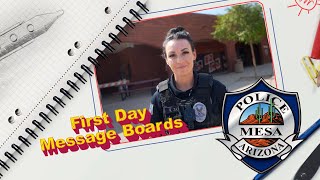 📸 Dos and Don’ts of First Day Message Boards✨