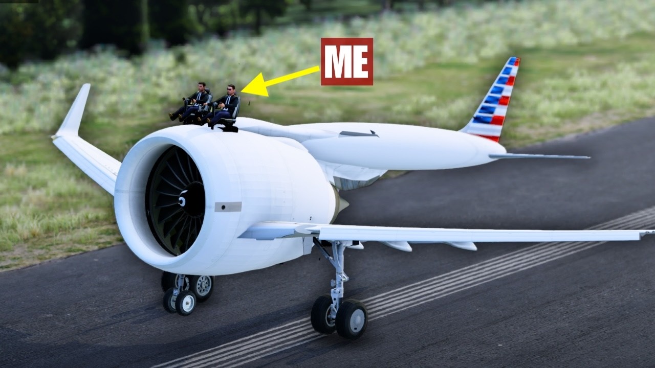 What Happens When You Turn A GE90 Jet Engine Into A PLANE?