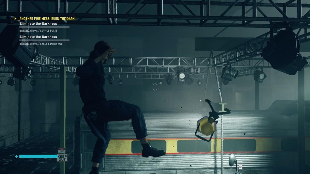 Control another fine mess: burn the dark mission