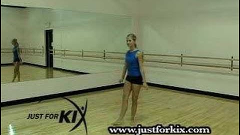 Firebird Leap Tutorial and Demonstration from Just For Kix- Dance Moves For Beginners