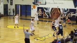 B-EHS vs Lynden Christian - Boys Basketball - End of 4th Quarter - Overtime - December 17, 2013