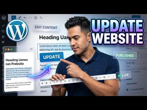 How To Update WordPress Website Content [Effortless]