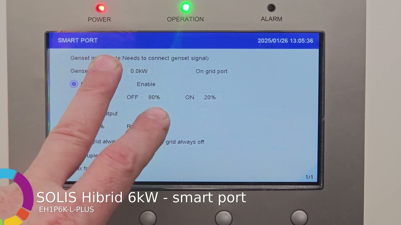 SOLIS Hibrid 6kW - smart port - EH1P6K-L-PLUS